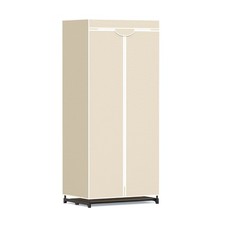 Portable Closet with Cover Lightweight Clothes Organizer 75x50x170cm Metal