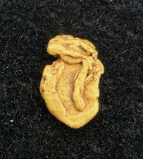 .391g Cauca River Columbia Folded Leaf Gold