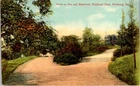 Paths to Zoo & Reservoir Highland Park PA Postcard c.1907-11 Americhrome