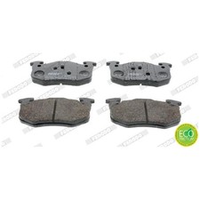 Satz Bremsbeläge Bremsklötze hinten für Peugeot 106 2 1A 205 1 741B | 2402616