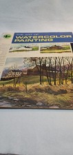 Vintage 1966 Grumbacher Library The Art Of Watercolor Painting Book Instruction
