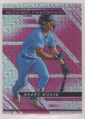 2022 Upper Deck Goodwin Champions Platinum Pink Traxx /299 Brady House #P12 5x5