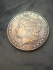 1887 Morgan Silver Dollar $1 Philadelphia Mint Business Strike 90% Silver toner