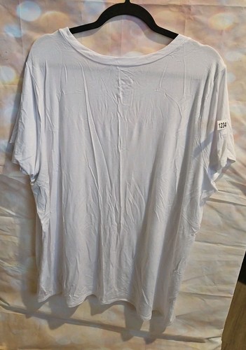 Torrid Women's plus size 4 White Super Soft knits T-Shirt - Foto 6 di 6