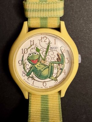 PICCO Kermit the Frog Jim Henson Muppets Watch Original Box 1979