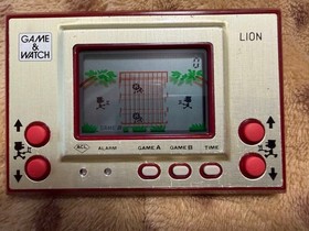 Nintendo Game & Watch Lion Japan Retro tested very good free shipping