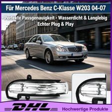 Links Spiegelblinker Blinker Außenspiegel Für Mercedes Benz C-Klasse W203 04-07