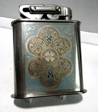c 1940 LARGE KW (KARL WEIDEN) TABLE LIGHTER, VERY GOOD CONDITION. VERY RARE