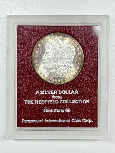 1880-S $1 Morgan Dollar Redfield Collection MS 90% Silver San Francisco US Coin