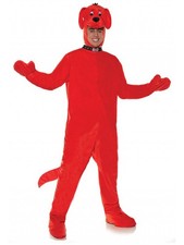 Men's Clifford The Big Red Dog Costume Large 42-46