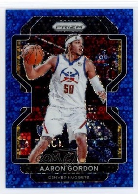 2021-22 Panini Prizm Fast Break Blue Prizm /150 Aaron Gordon #217 6j0