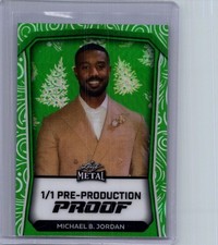 Michael B. Jordan 2024 Leaf 1/1 Pre Production Proof