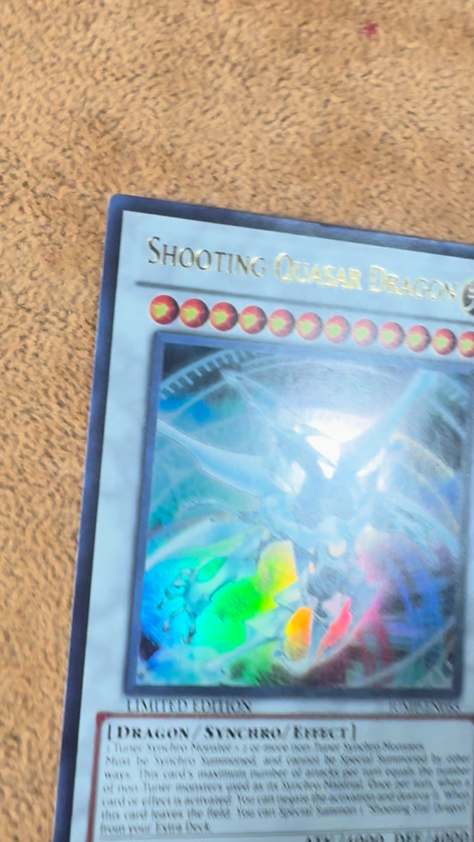 🔥 YUGIOH Shooting Quasar Dragon JUMP-EN055 ULTRA RARE LIMITED ED