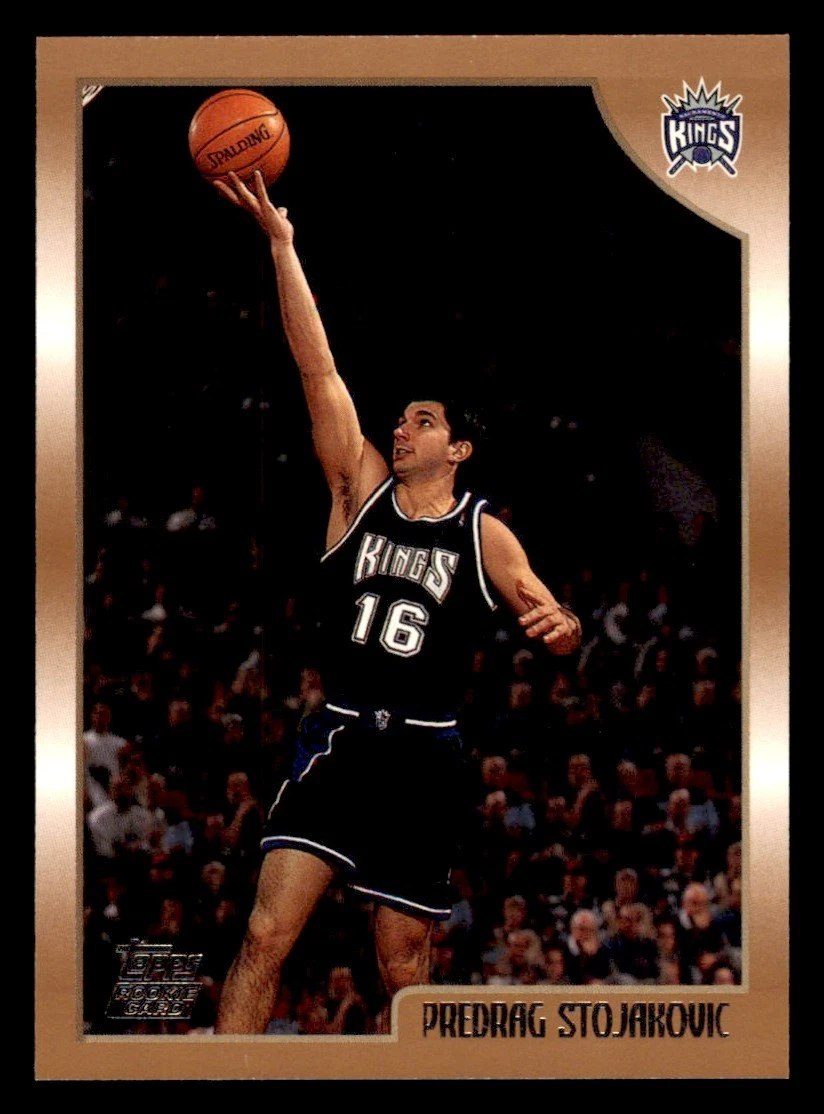 1998 Topps #201 Predrag Stojakovic Rookie RC
