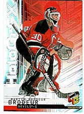 1999-00 UPPER DECK HoloGrFx #33 MARTIN BRODEUR New Jersey Devils Hockey Card