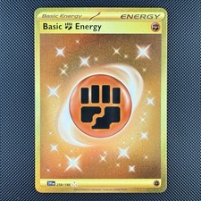 Pokemon TCG Basic Fighting Energy 258/198 Scarlet & Violet Hyper Rare Gold Card on eBay