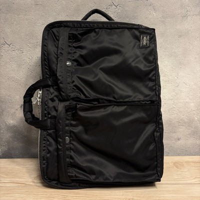PORTER Tanker 3WAY Two Layer Businesstasche schwarz navy Box8 911