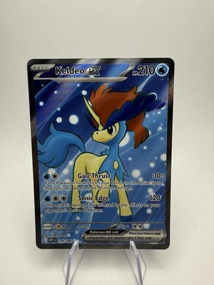 Keldeo ex Full Art Pokemon TCG English White Flare 159/086 | eBay