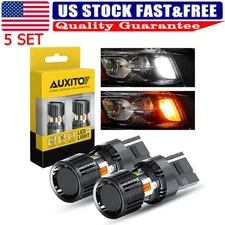 Switchback Amber & White 7443 7440 992 LED DRL Parking Light Turn Signal Light