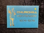 Winston Churchill, 1974 Gold Plated Silver (.925), Centenary Medal Set in Case