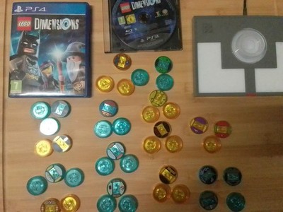 Lego Dimensions PS4&PS3 mit allen Level- und Story-Packs (Tags)