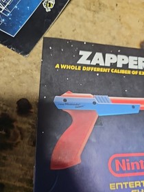 Zapper Orange Gun Nintendo NES Instruction Manual Only