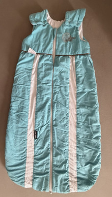 Schlafsack Baby Odenwälder Babynest Prima Klima Thinsulate Gr. 85 cm blau türkis