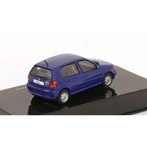 VW POLO (MKIII) 1994 BLUE 1:43 Ixo Model Auto Stradali Modellino Nuovo - Immagine 2 di 3