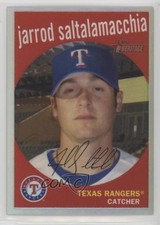 2008 Topps Heritage Chrome Refractor 249/559 Jarrod Saltalamacchia #C158 0aa