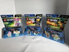 LEGO 71231 71223 and 71213 lot of 3 dimensions unikitty bad cop and chima