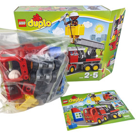 Lego Duplo 10592 FIRE TRUCK Town SET 2015 Box Manual 100% Complete Age 2+ Ret Vg