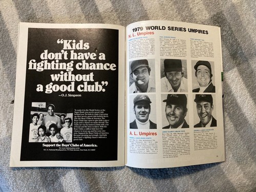 Baltimore Orioles 1979 Vintage MLB Program - Picture 11 of 13