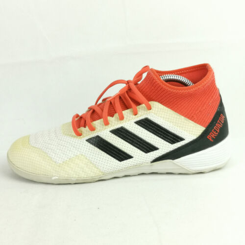 Scarpe da calcio Adidas Predator bianche TF 18.1 scarpe da ginnastica uomo 7.5 UK 41 1/3 EUR - Foto 2 di 10