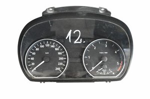 BMW 1 E87 120d 2009 LHD Tachometer Kombiinstrument 6983531 13124461