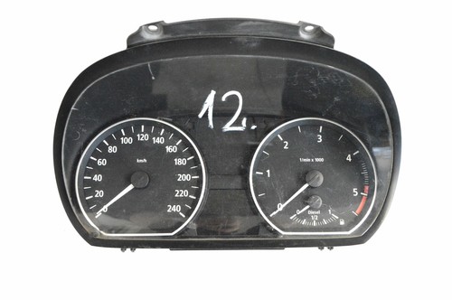 BMW 1 E87 120d 2009 LHD Tachometer Kombiinstrument 6983531 13124461