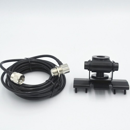 RB-400 Mobile Antenna Mount Bracket Clip with 5M Extension Coaxial Feeder5714 - Zdjęcie 2 z 6