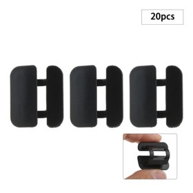 20pc Engine Hood Insulation Pad Clips Lining Fixer Retainer Mountings Auto Parts