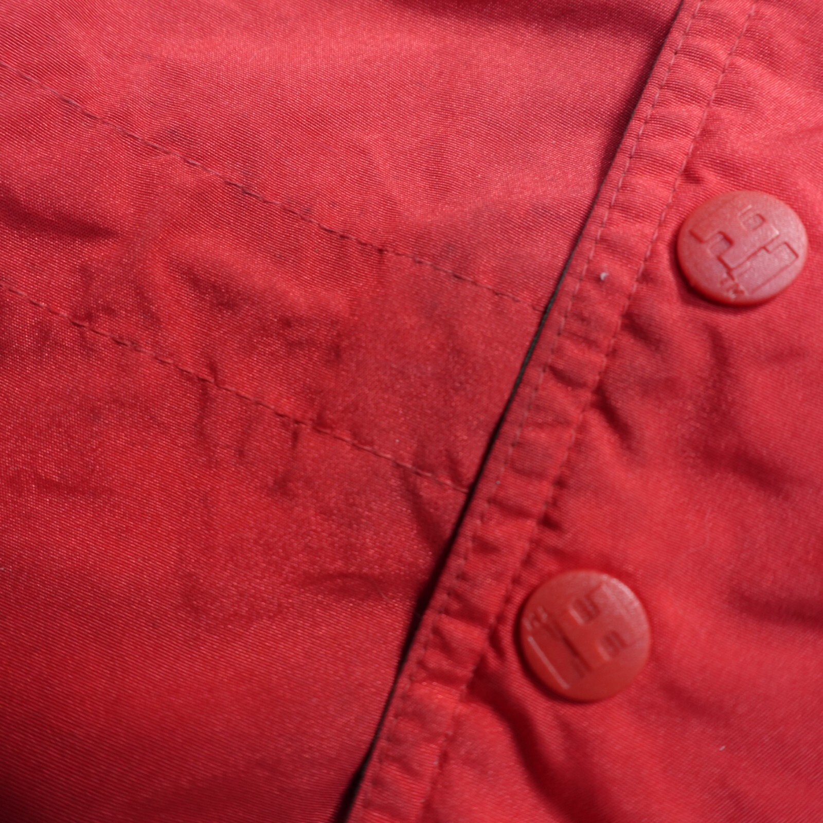 Vintage Helly Hansen Jacket Small Red Purple Teal… - image 2