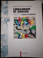 Bergamini Trifone LINEAMENTI DI ANALISI moduli S U V ed. Zanichelli 2000