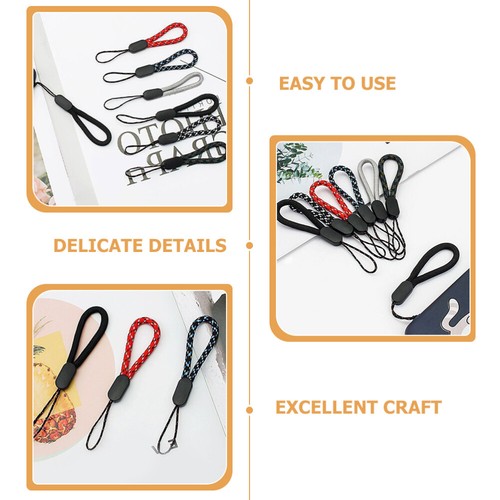 12 Pcs Dekoratives Schlüsselband Für Mobiltelefone Fräulein Lanyard -Gurt - Zdjęcie 3 z 12