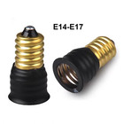 New E14 to E17 Candelabra Base Socket LED Light Bulb Lamp Adapter Converter Lot