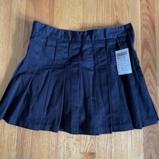 John Galt Brandy Melville Navy Pleated Tennis Mini Skirt M NEW