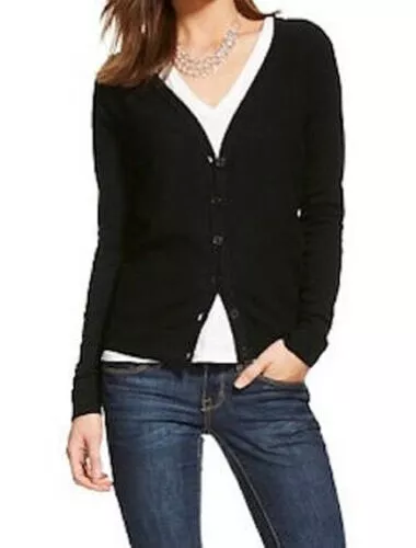 Merona black best sale cardigan