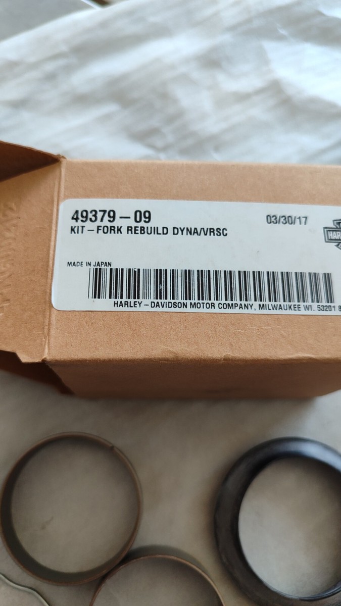 Harley Davidson 49 Mm Dyna VRSC Fork Rebuild Kit 49379 09 Harley Davidson 49 Mm Dyna VRSC Fork Rebuild Kit 49379 09