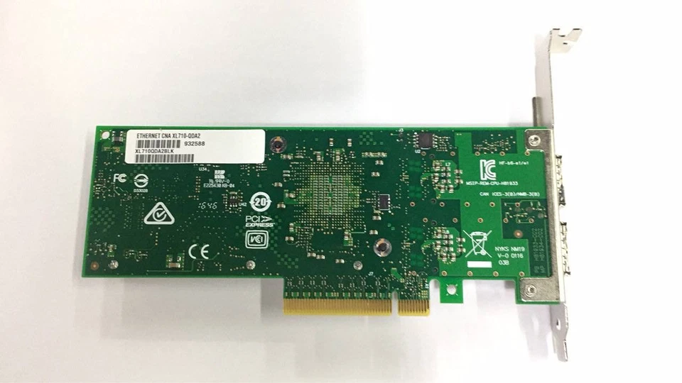 Intel XL710QDA2BLK XL710-QDA2 Dual Port 40GbE Ethernet Converged Network Adapter - Image 2 of 4