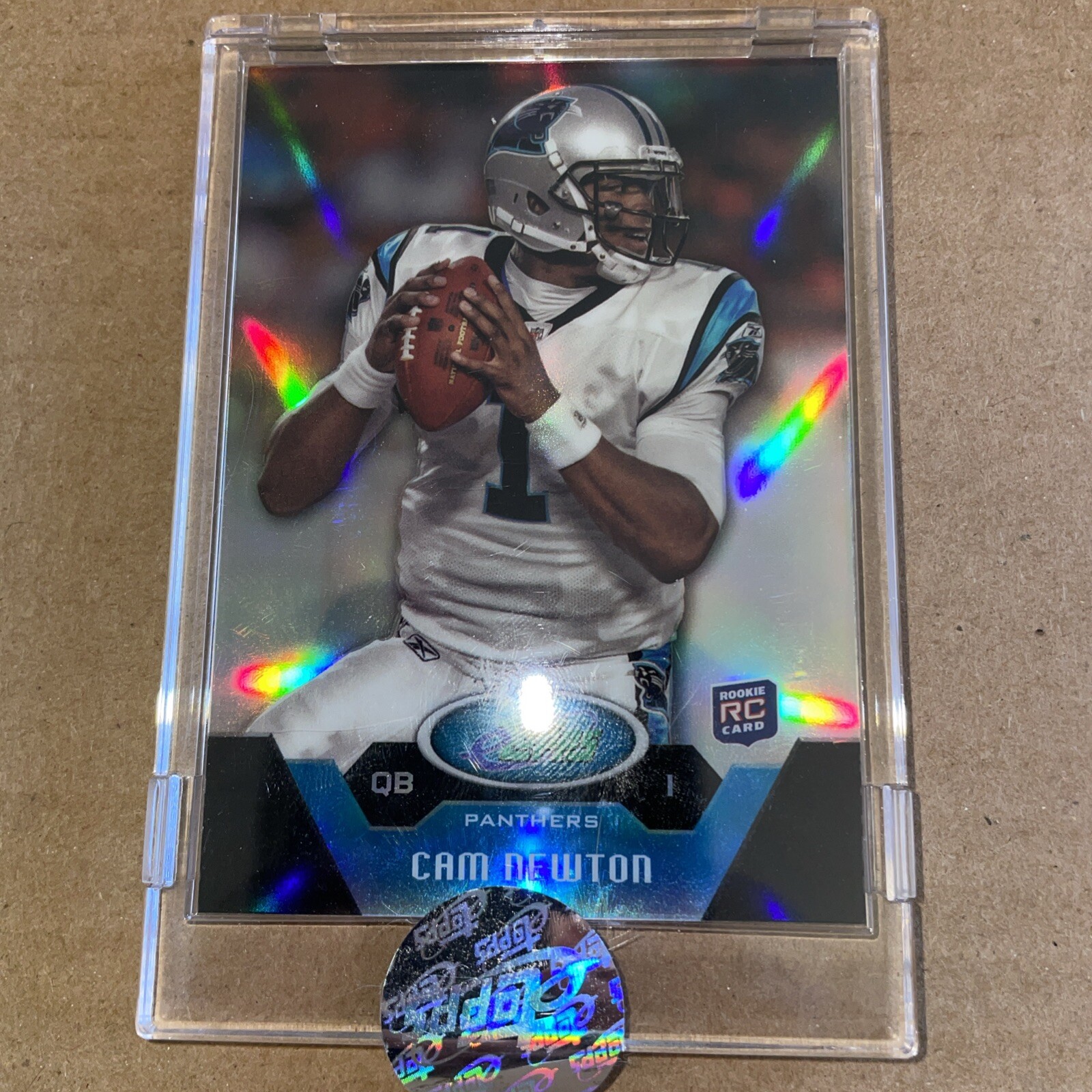 2011 eTopps Cam Newton Rookie Card Uncirculated 0678/1999 Patriots Panthers RC