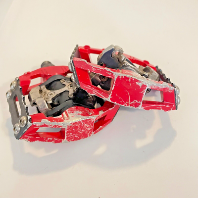 Shimano DX BMX Mountain Bike Pedals PD-M636 Clipless Flat Combo