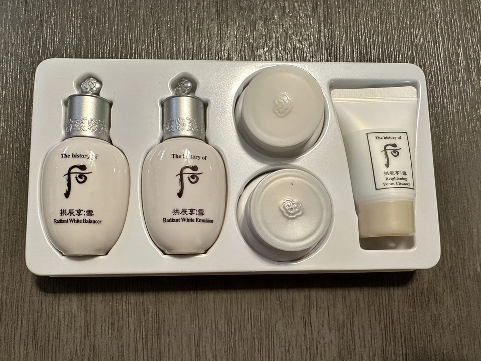 История Whoo Gongjinhyang Seol сияющий белый специальный подарочный набор K-Beauty - Изображение 3 из 4