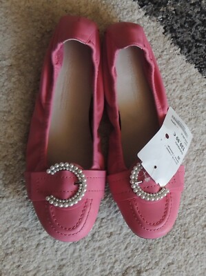 Kennel & Schmenger  Damen Schuhe Ballerina Leder  Rosa Gr. 6 (EU 39) Neu 