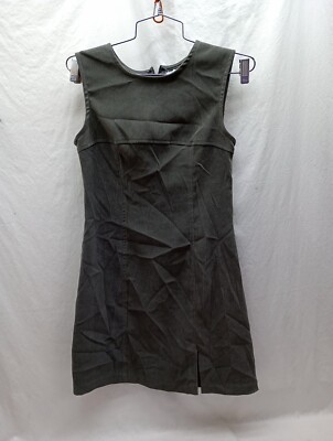 Rampage grey tank mini dress 5 Zipper Back | eBay